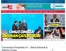 Tablet Screenshot of medya24.com